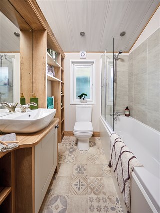 2023 ABI Harrogate Lodge Static Lodge Holiday Home shower room