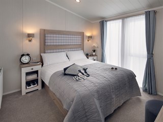 2023 Swift Edmonton Static Lodge Holiday Home main bedroom