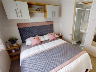 2023 Carnaby Silverdale Static Caravan Holiday Home main bedroom