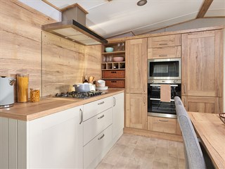 2024 ABI Ambleside Static Caravan Holiday Home kitchen