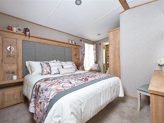 2024 ABI Ambleside Static Caravan Holiday Home main bedroom