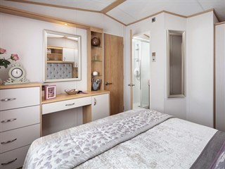 2024 Carnaby Highgrove Static Caravan Holiday Home main bedroom