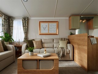 2024 Swift Provence Static Caravan Holiday Home lounge