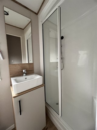 2024 ABI Hamilton Static Caravan Holiday Home shower room