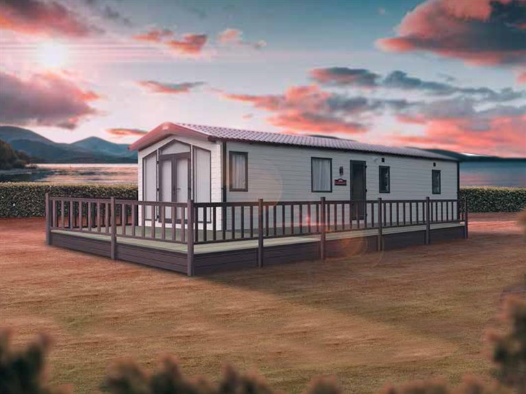 2023 Carnaby Glenmoor Lodge Static Caravan Holiday Home exterior