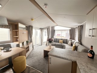 2023 Willerby Castleton 8ft x 12.5ft, 3 bedroom Static Caravan Holiday Home lounge