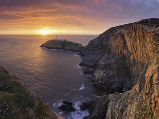 South stack is a short drive from Bagnol Caravan Park, Anglesey