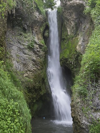 Dyserth waterfall