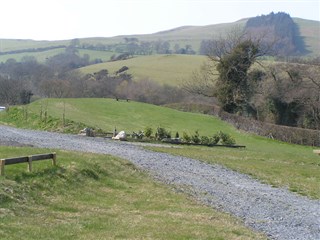 views around Fynnon Park, Llanferres, near Mold